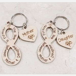 Mother / Daughter Keychain